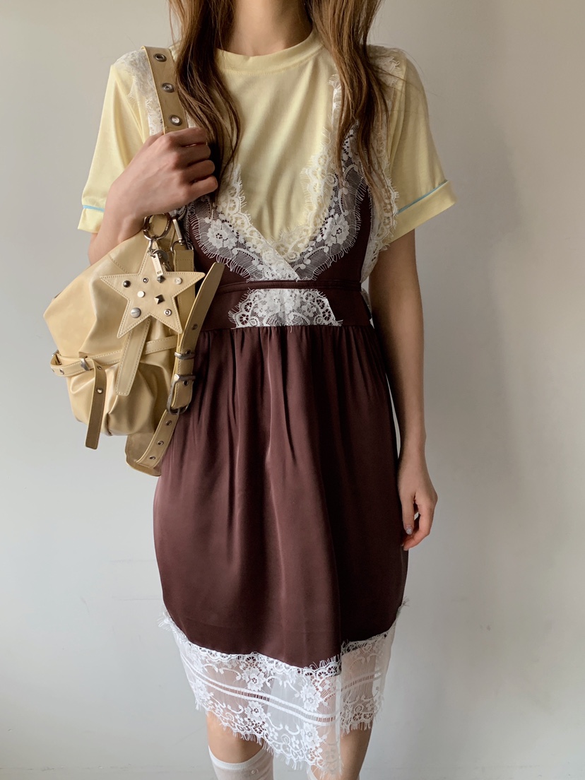 MAISONDEGLORY韓國直郵女士新品休閑職業真品時尚連衣裙雪紡MAISON DE GLORY連衣裙圖色1