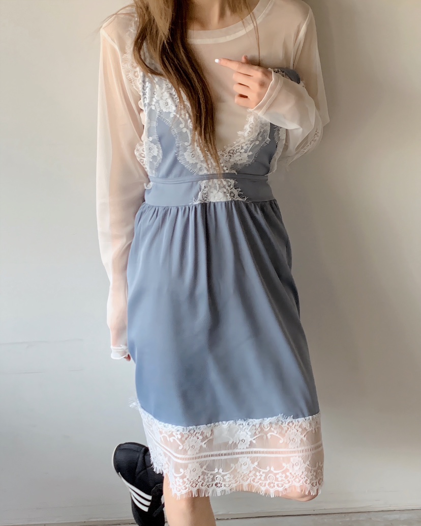 MAISONDEGLORY韓國直郵女士新品休閑職業真品時尚連衣裙雪紡MAISON DE GLORY連衣裙圖色2