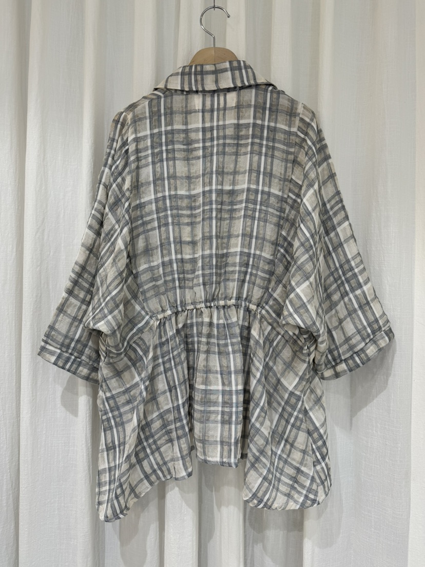 COKKIRI東大門直郵女士新款休閑26春夏人氣襯衫蕾絲衫格子COKKIRI襯衫/蕾絲衫