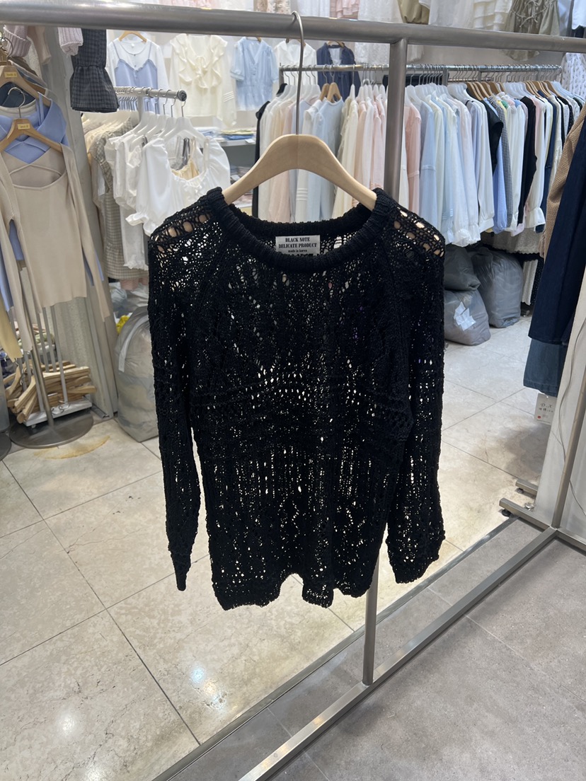 BLACK NOTE韓國直郵女士新款真品人氣時尚26春夏推薦針織衫BLACK NOTE針織衫圖色3