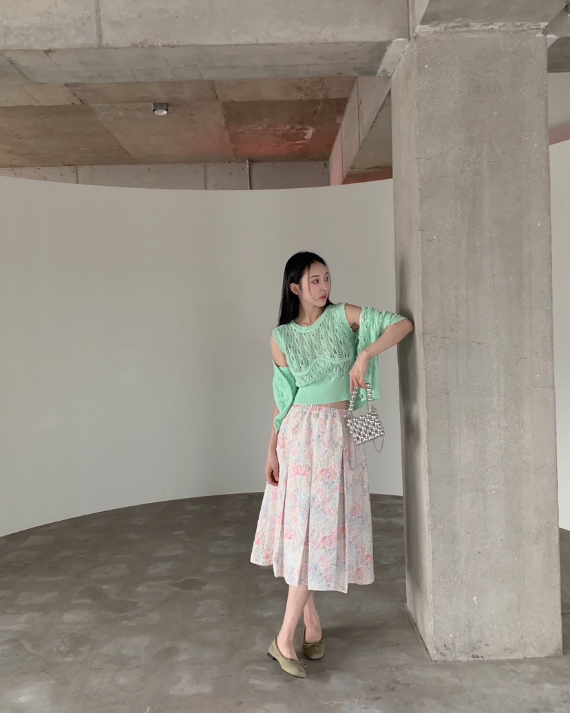 MAISONDEGLORY東大門直郵女士新品推薦真品半身裙中短裙提花MAISON DE GLORY半身裙/中短裙