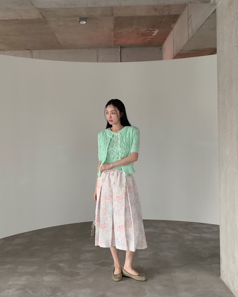 MAISONDEGLORY東大門直郵女士新品推薦真品半身裙中短裙提花MAISON DE GLORY半身裙/中短裙