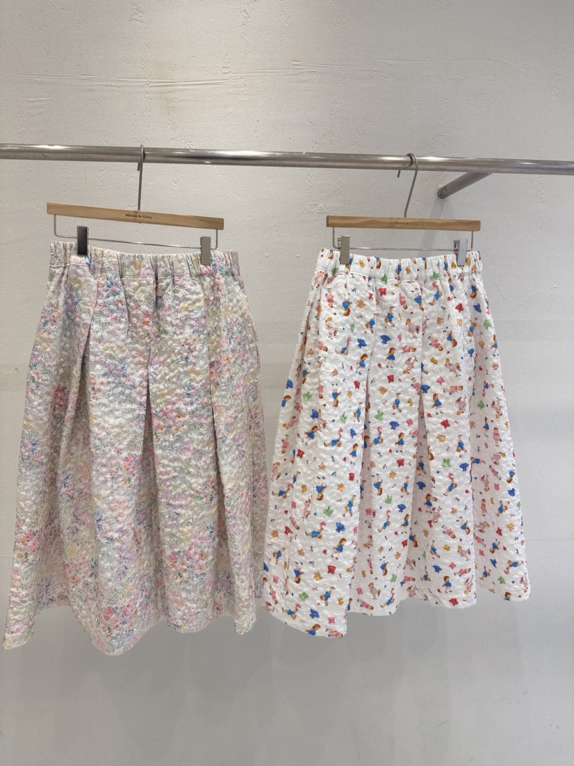 MAISONDEGLORY東大門直郵女士新品推薦真品半身裙中短裙提花MAISON DE GLORY半身裙/中短裙