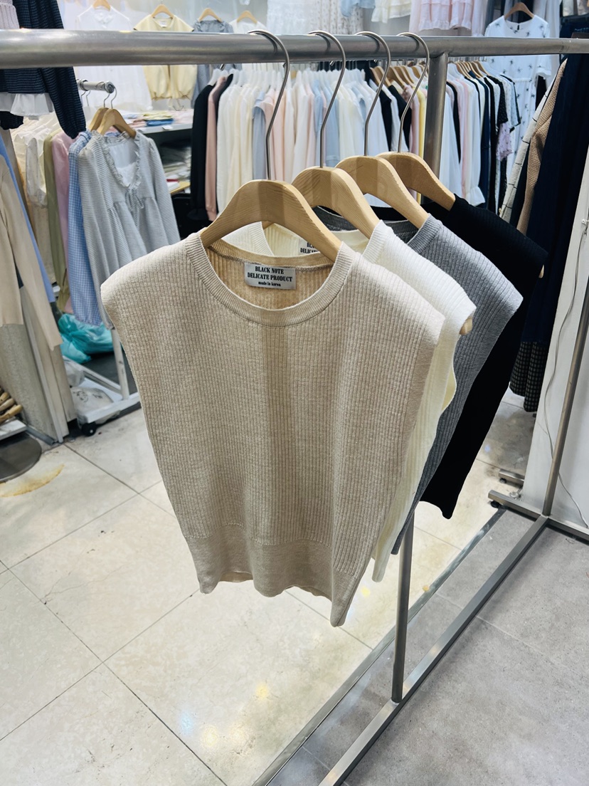 BLACK NOTE東大門實拍女士新款職業熱賣時尚休閑針織衫羅紋BLACK NOTE針織衫