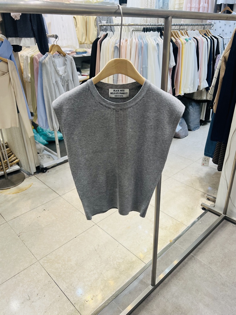 BLACK NOTE東大門實拍女士新款職業熱賣時尚休閑針織衫羅紋BLACK NOTE針織衫圖色2