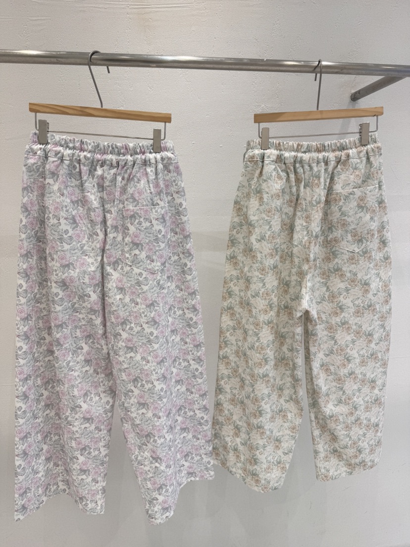 MAISONDEGLORY韓國直郵女士新款26春夏熱賣人氣休閑褲花朵棉MAISON DE GLORY休閑褲