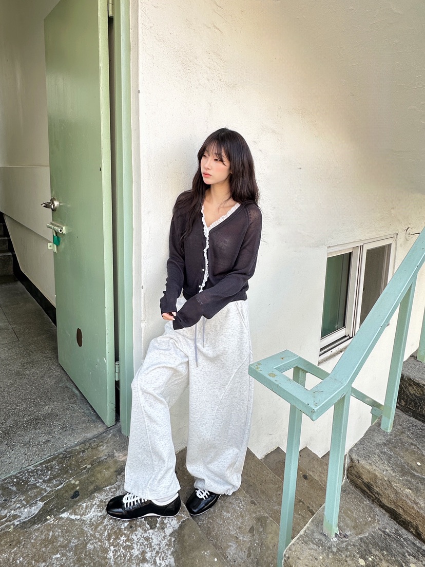 MAISONDEGLORY東大門直郵女士新品26春夏人氣針織衫蕾絲開衫MAISON DE GLORY針織衫