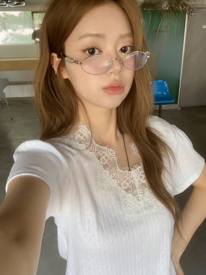 MAISONDEGLORY韓國直郵女士新款休閑26春夏職業熱賣人氣T恤MAISON DE GLORYT恤