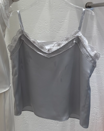 AT THE TOP東大門實拍女裝新款真品時尚休閑吊帶背心蕾絲AT THE TOP吊帶/背心圖色2