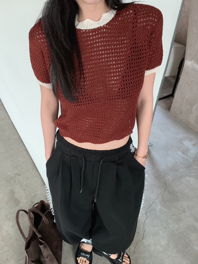 MAISONDEGLORY韓國直郵女士新款熱賣推薦真品人氣休閑針織衫MAISON DE GLORY針織衫圖色1