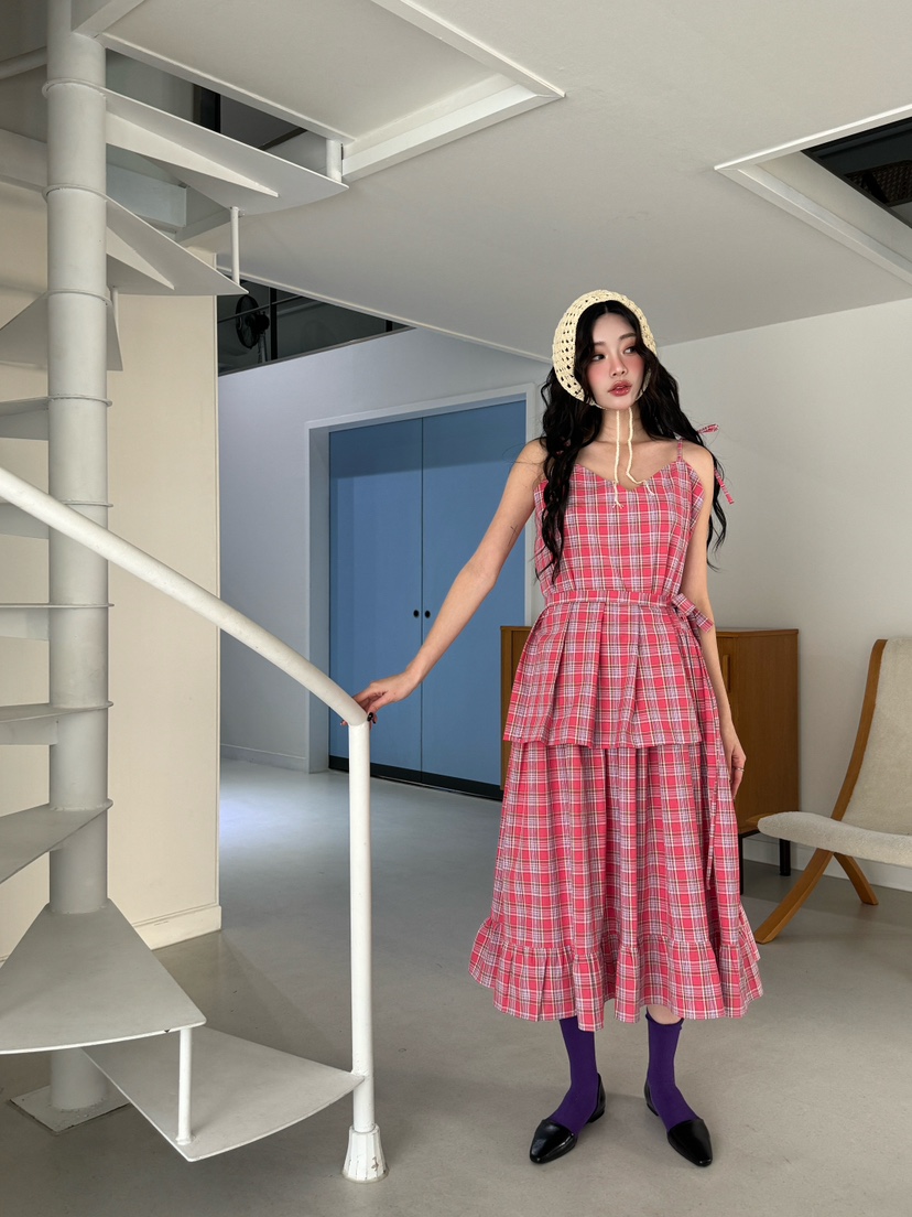 MAISONDEGLORY韓國直郵女士新品推薦熱賣26春夏職業連衣裙MAISON DE GLORY連衣裙