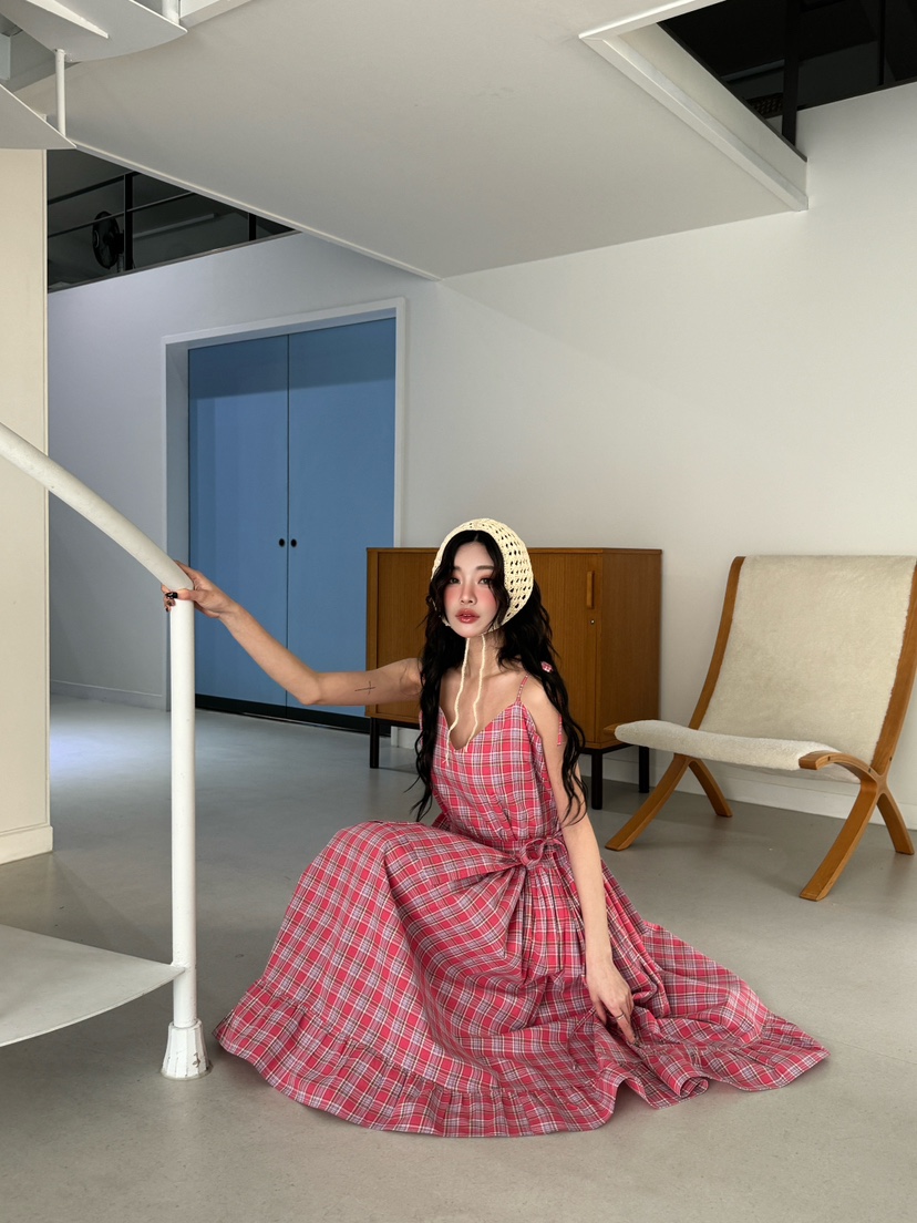 MAISONDEGLORY韓國直郵女士新品推薦熱賣26春夏職業連衣裙MAISON DE GLORY連衣裙