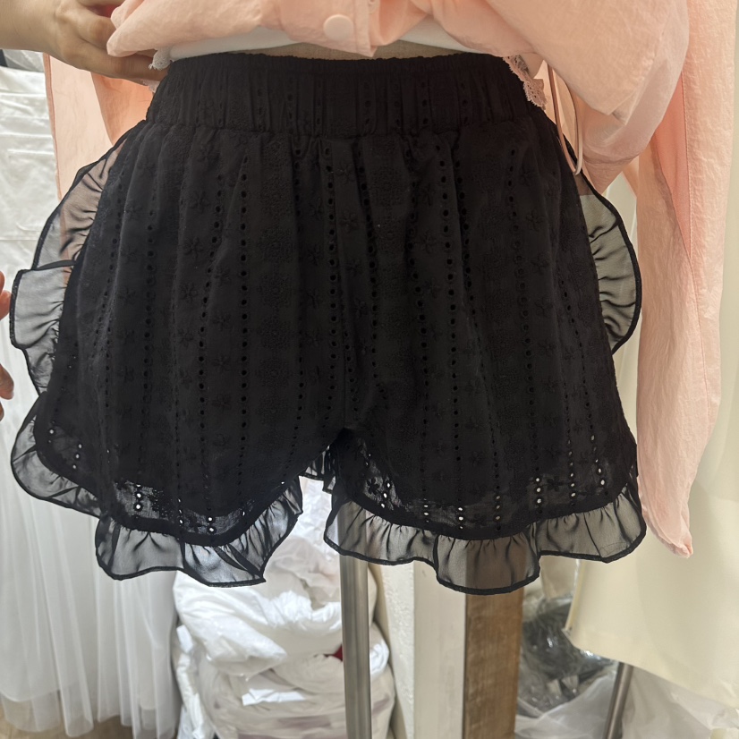 HANSUNGHYUN東大門直郵女士新款真品26春夏熱賣職業短褲系帶HANSUNGHYUN短褲圖色2