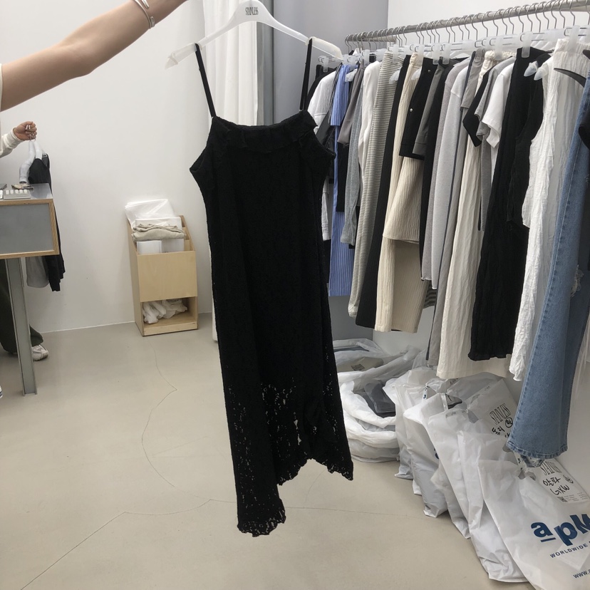 STAINLESS韓國直郵女裝新品熱賣推薦真品時尚人氣連衣裙蕾絲STAINLESS連衣裙圖色2