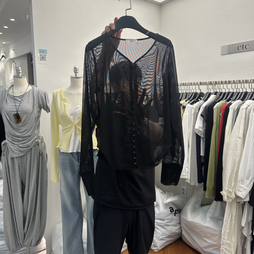 MOANA/ETC東大門直郵女裝新品熱賣職業26春夏襯衫蕾絲衫MOANA/ETC襯衫/蕾絲衫圖色2