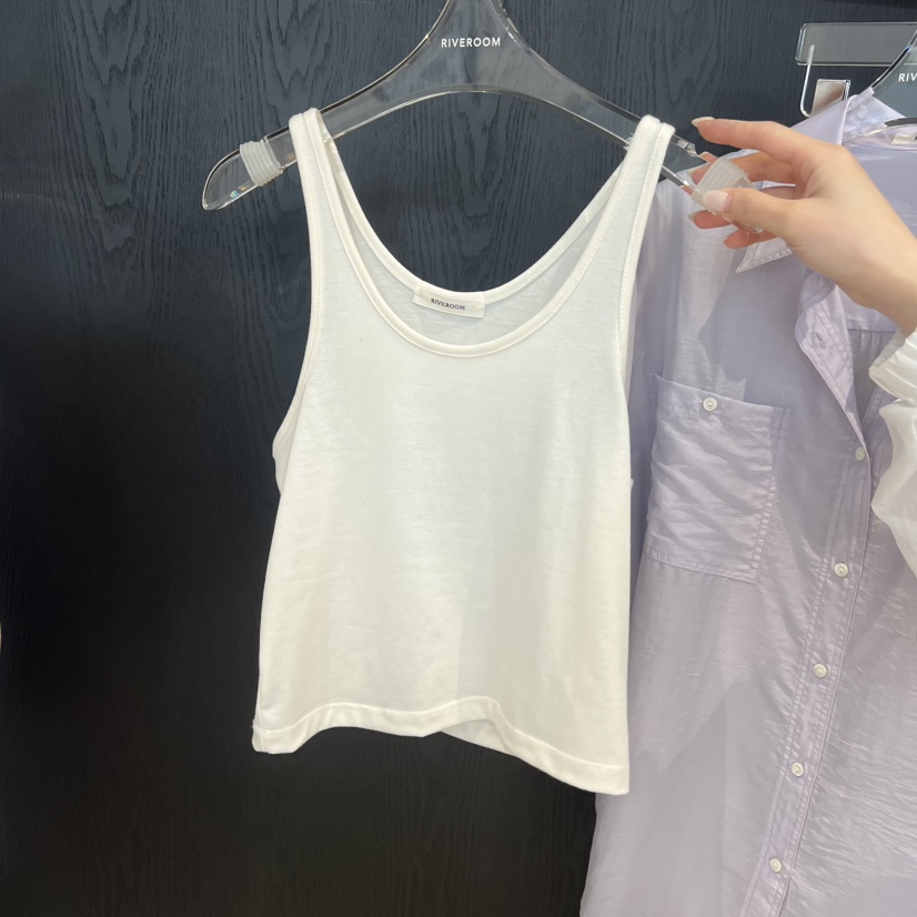RIVEROOM東大門實拍女裝新品時尚職業人氣真品休閑吊帶背心RIVEROOM吊帶/背心圖色4