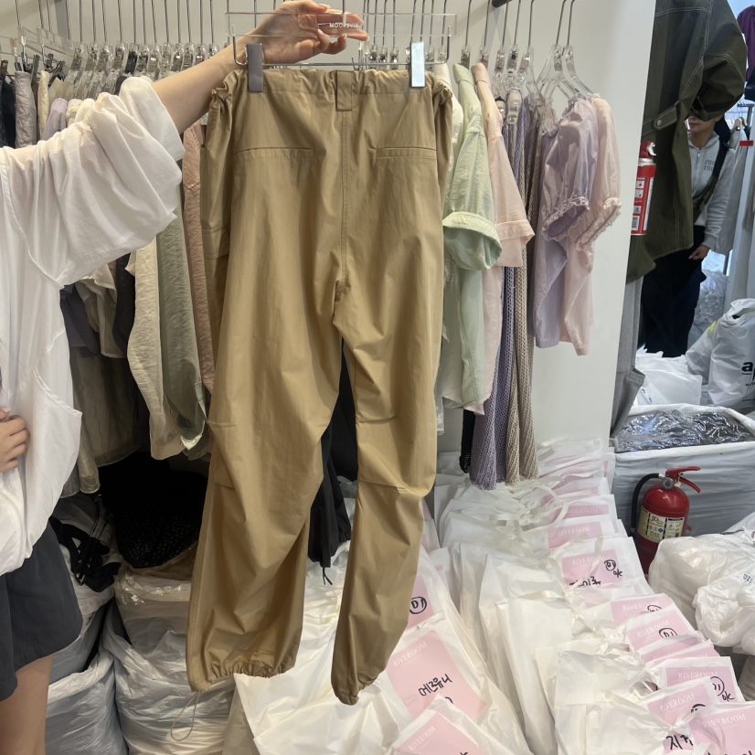 RIVEROOM東大門代購女裝新品熱賣休閑職業推薦人氣休閑褲RIVEROOM休閑褲