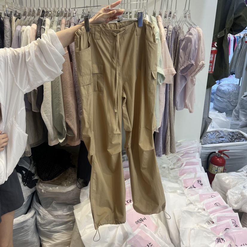 RIVEROOM東大門代購女裝新品熱賣休閑職業推薦人氣休閑褲RIVEROOM休閑褲圖色1