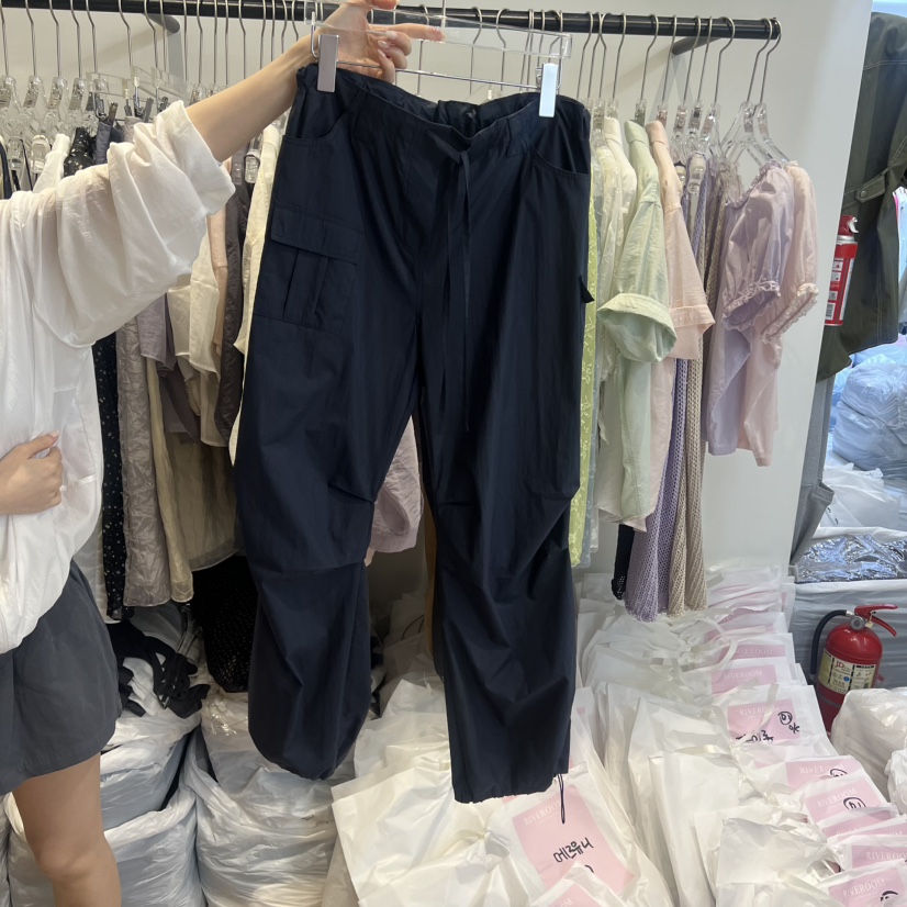 RIVEROOM東大門代購女裝新品熱賣休閑職業推薦人氣休閑褲RIVEROOM休閑褲圖色3