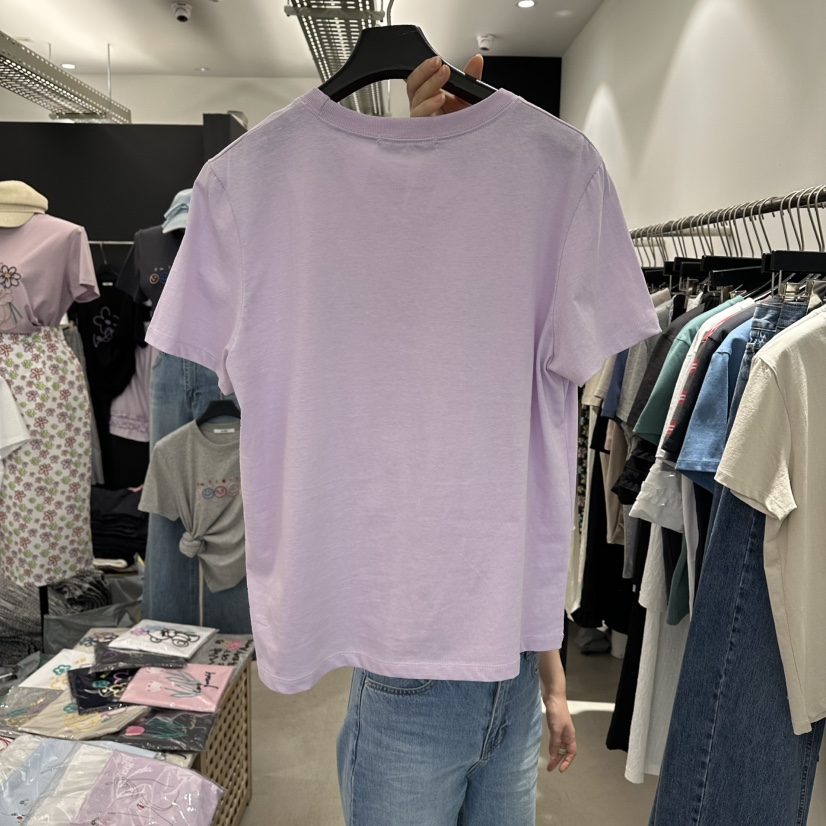 A.CES韓國直郵女士新品26春夏推薦真品熱賣休閑人氣職業T恤A.CEST恤