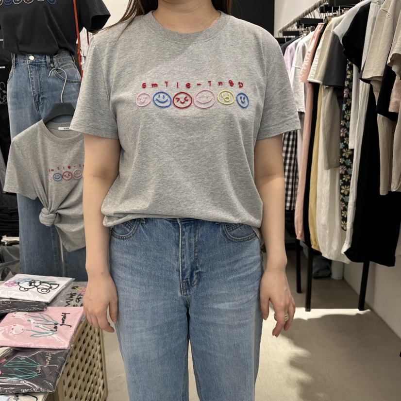 A.CES韓國直郵女士新品26春夏推薦真品熱賣休閑人氣職業T恤A.CEST恤圖色4