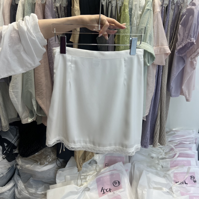 RIVEROOM東大門實拍女裝新款推薦人氣真品時尚職業26春夏短裙RIVEROOM短裙