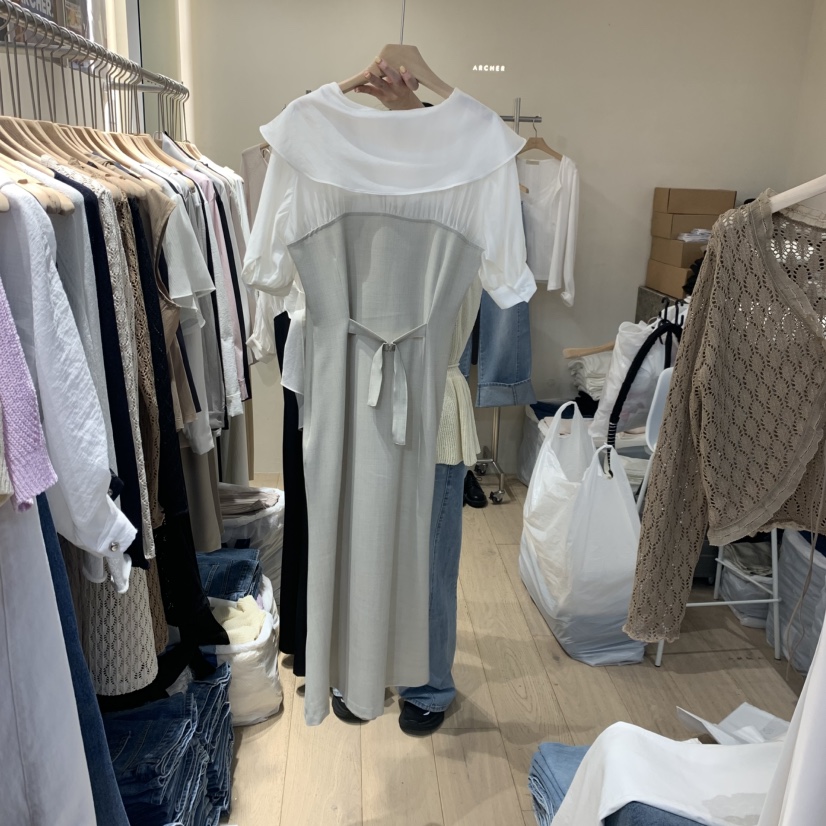 ARCHER東大門代購女裝新款時尚26春夏職業人氣真品連衣裙ARCHER連衣裙