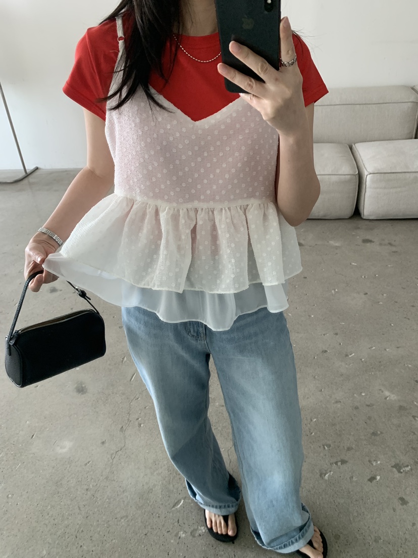 COCOMATON韓國代購女裝新品26春夏熱賣時尚真品職業吊帶背心COCOMATON吊帶/背心