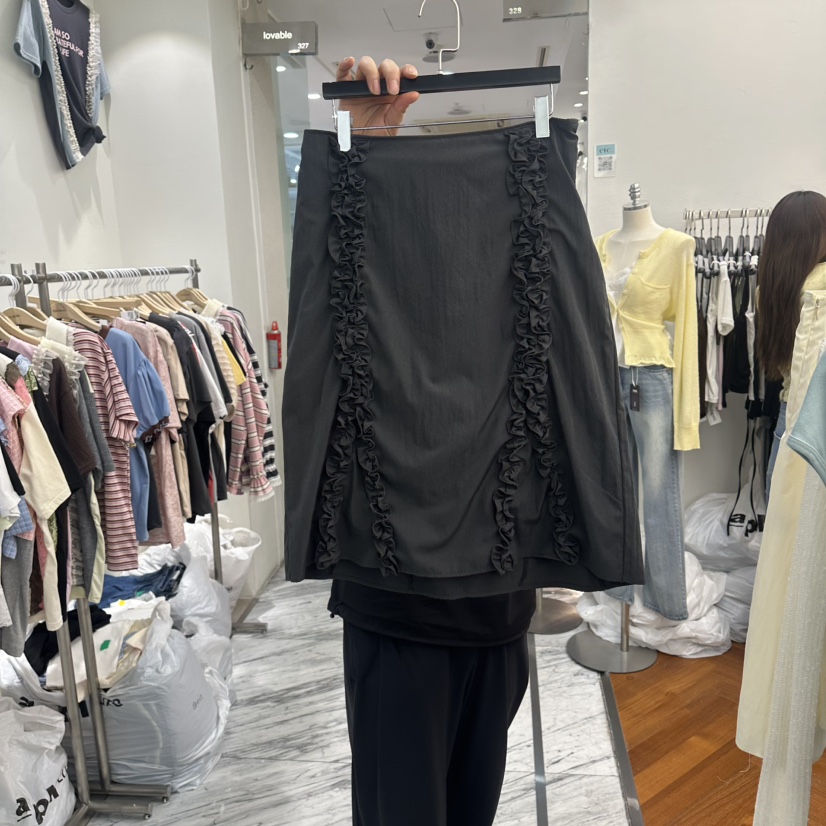 MOANA/ETC韓國直郵女裝新品熱賣推薦人氣時尚半身裙中短裙MOANA/ETC半身裙/中短裙圖色2