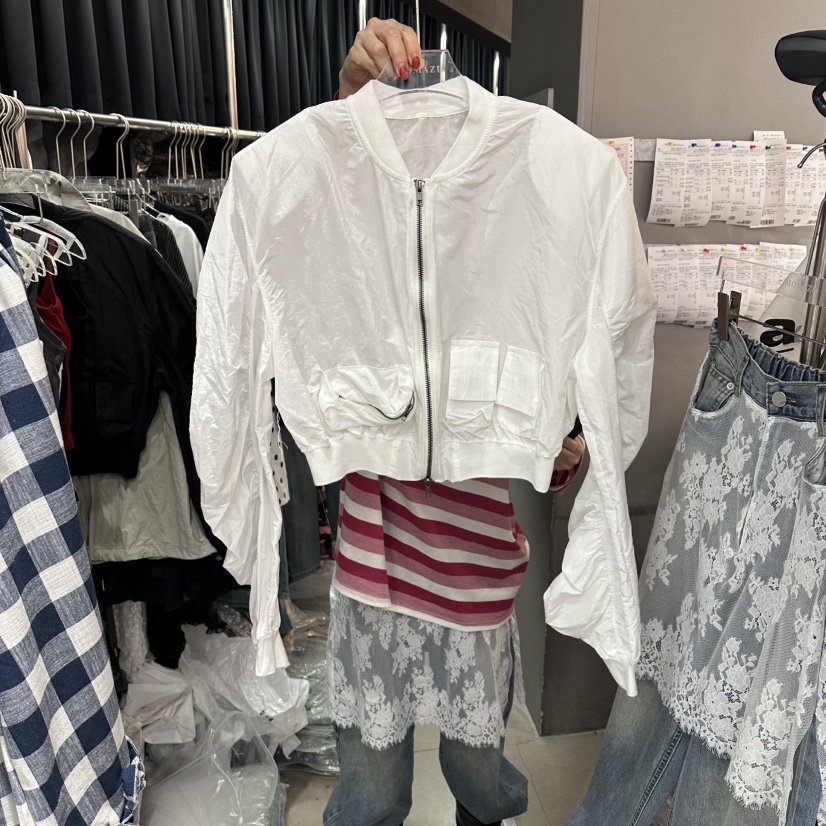 MOMAZU韓國東大門直郵女士新品休閑時尚職業26春夏推薦夾克MOMAZU夾克圖色1