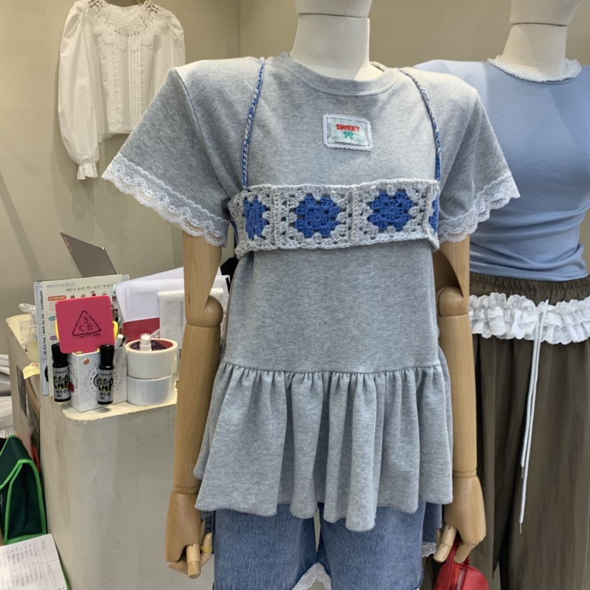 J PEAK/BY FLOW韓國直郵女裝新品真品推薦T恤不含吊帶J PEAKT恤圖色2