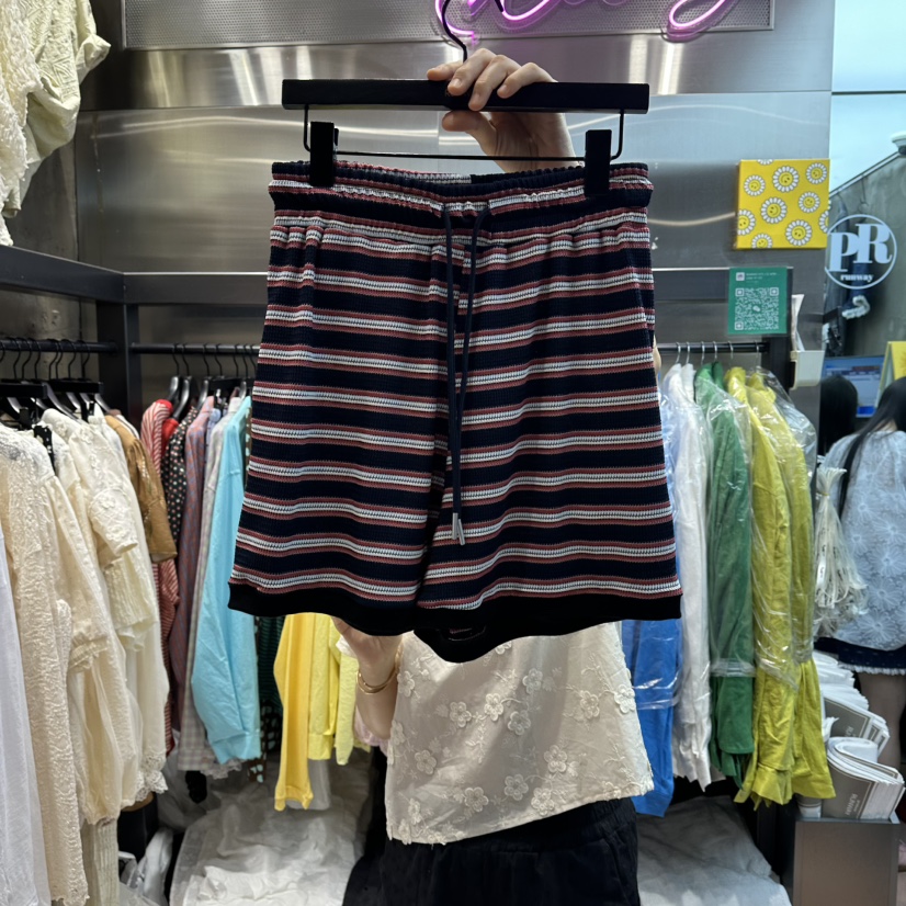 RUNWAY-런웨이韓國直郵實拍女裝新品休閑熱賣時尚26春夏短褲RUNWAY短褲圖色1