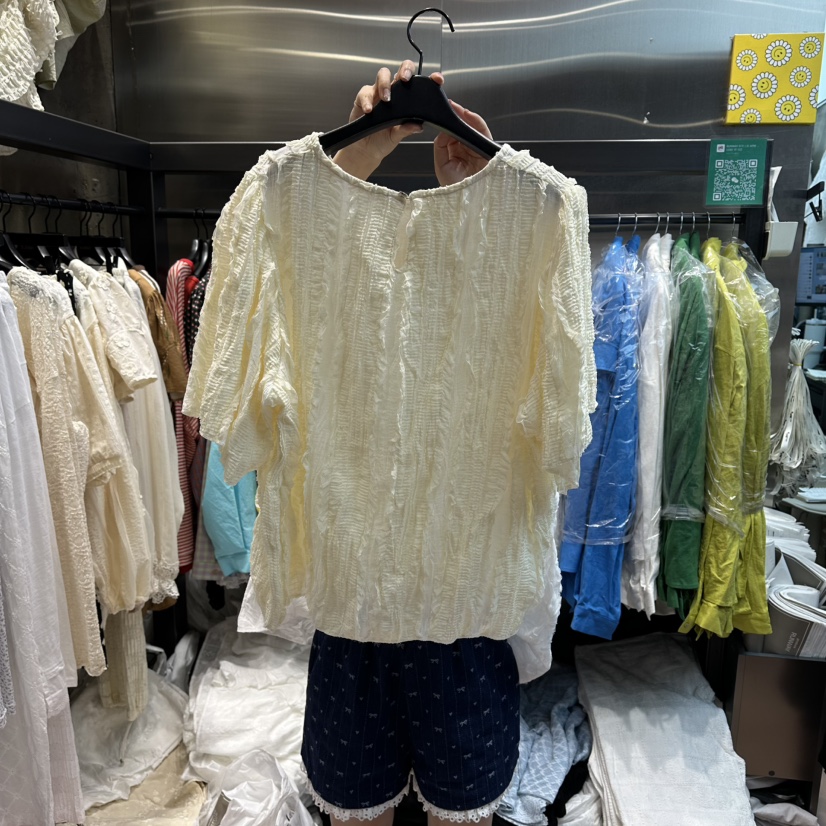 RUNWAY-런웨이東大門直郵女裝新款26春夏熱賣襯衫蕾絲衫RUNWAY襯衫/蕾絲衫