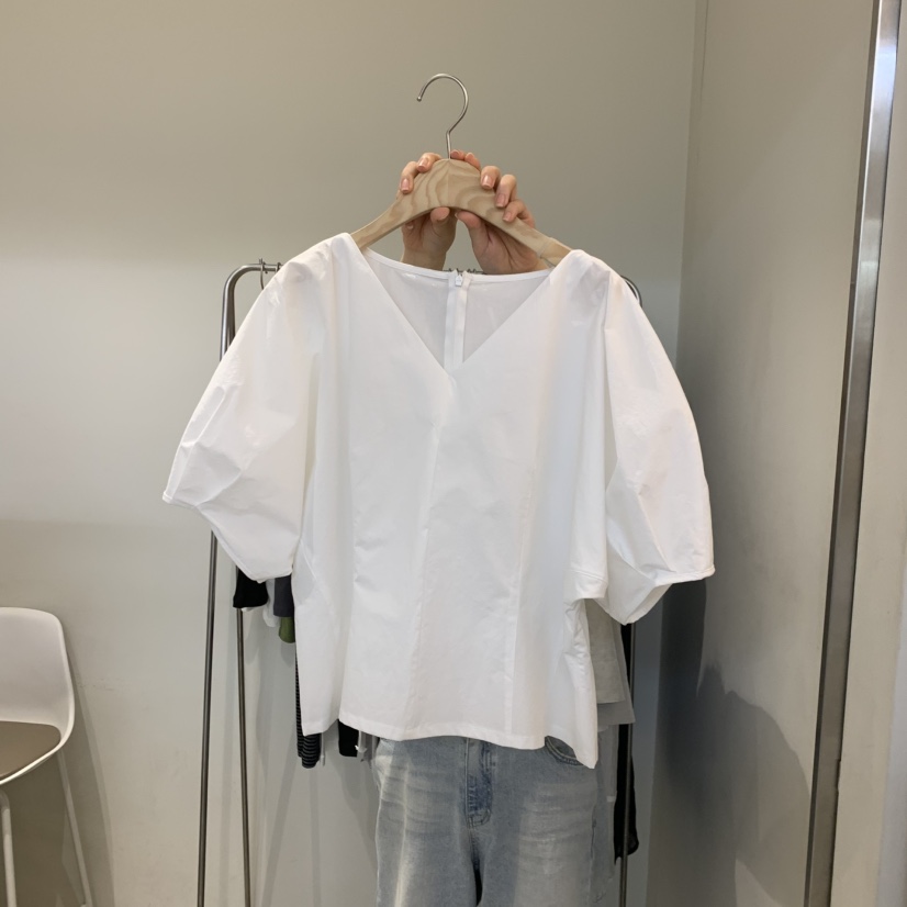 OUTRENE韓國東大門代購女裝新款熱賣時尚26春夏襯衫蕾絲衫OUTRENE襯衫/蕾絲衫圖色1