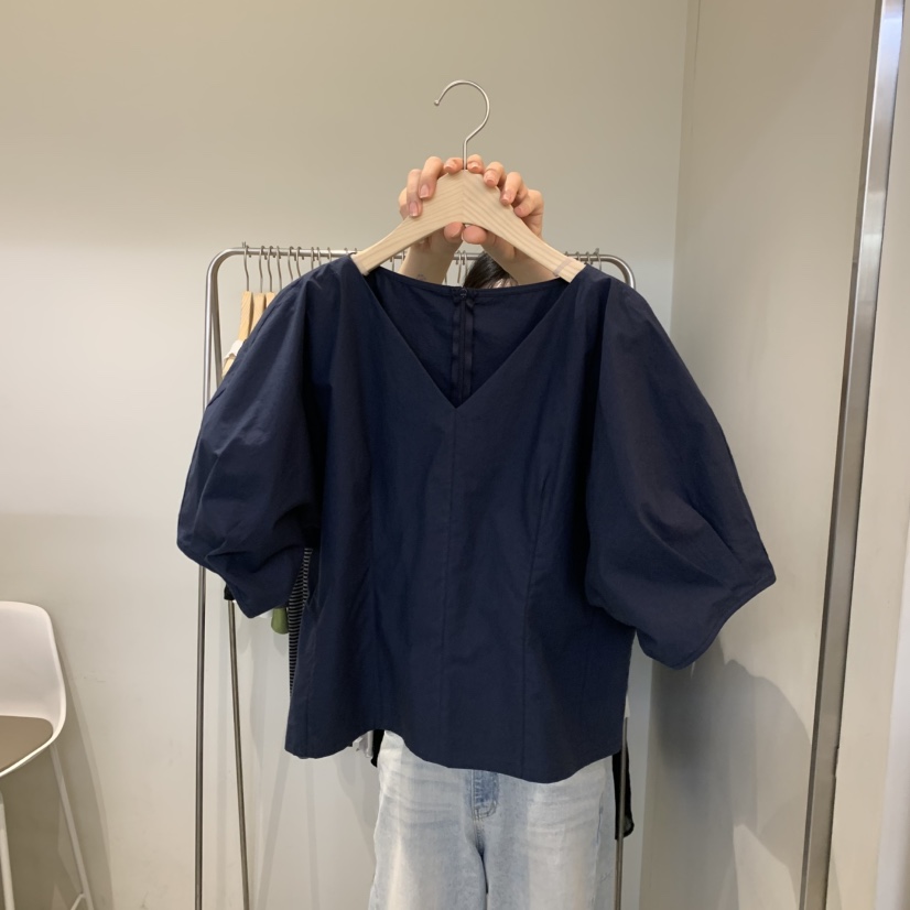 OUTRENE韓國東大門代購女裝新款熱賣時尚26春夏襯衫蕾絲衫OUTRENE襯衫/蕾絲衫圖色2