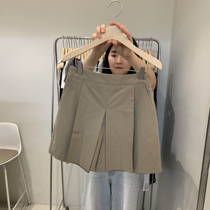 OUTRENE韓國代購女裝新款職業真品時尚推薦熱賣裙褲闊腿褲OUTRENE裙褲圖色3