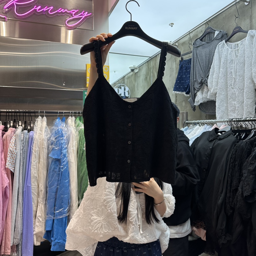 RUNWAY-런웨이韓國直郵女士新品真品職業推薦人氣吊帶背心RUNWAY吊帶/背心圖色2