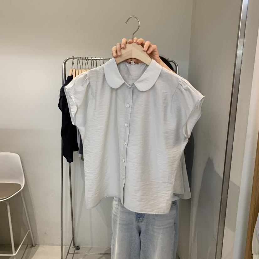 OUTRENE東大門直郵女士新品真品26春夏熱賣人氣襯衫蕾絲衫OUTRENE襯衫/蕾絲衫圖色2