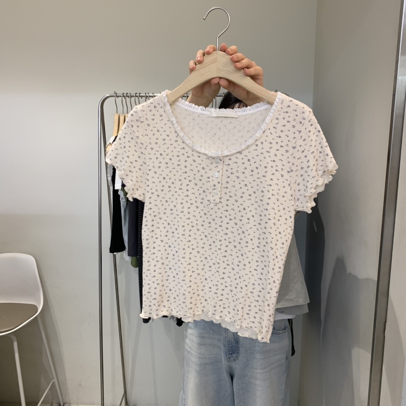 OUTRENE韓國代購女士新品熱賣職業26春夏人氣真品時尚T恤OUTRENET恤圖色2