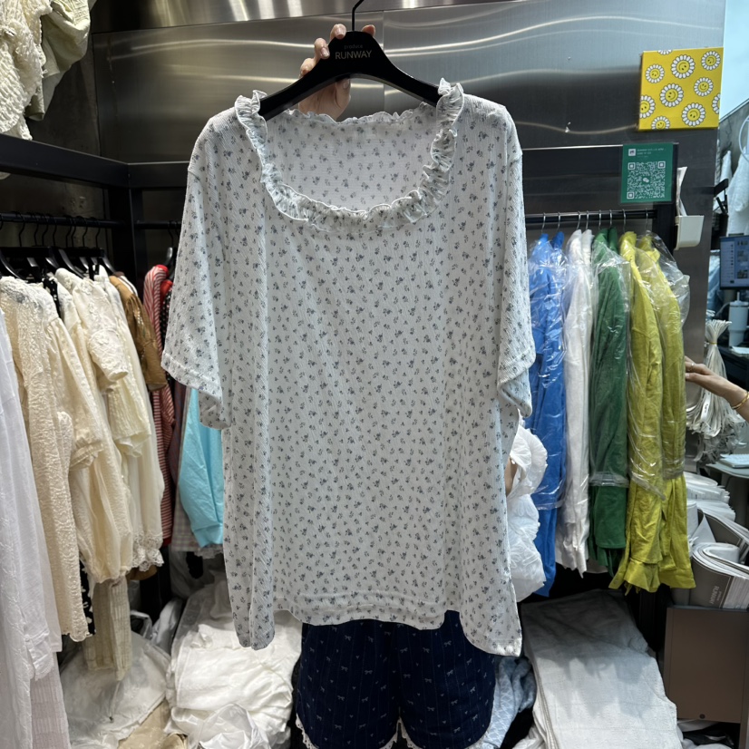 RUNWAY-런웨이東大門直郵女裝新款推薦時尚真品職業26春夏T恤RUNWAYT恤圖色1