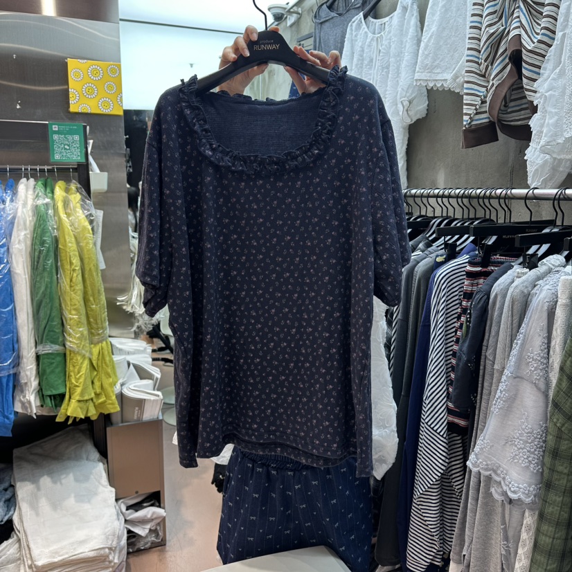 RUNWAY-런웨이東大門直郵女裝新款推薦時尚真品職業26春夏T恤RUNWAYT恤圖色3