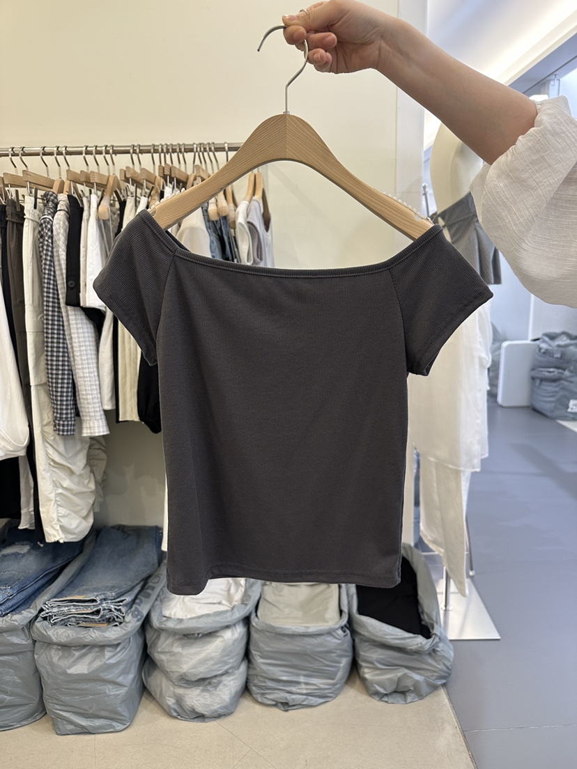 MONDAYMORING東大門代購女裝新品26春夏職業推薦真品人氣T恤MONDAYMORINGT恤圖色3