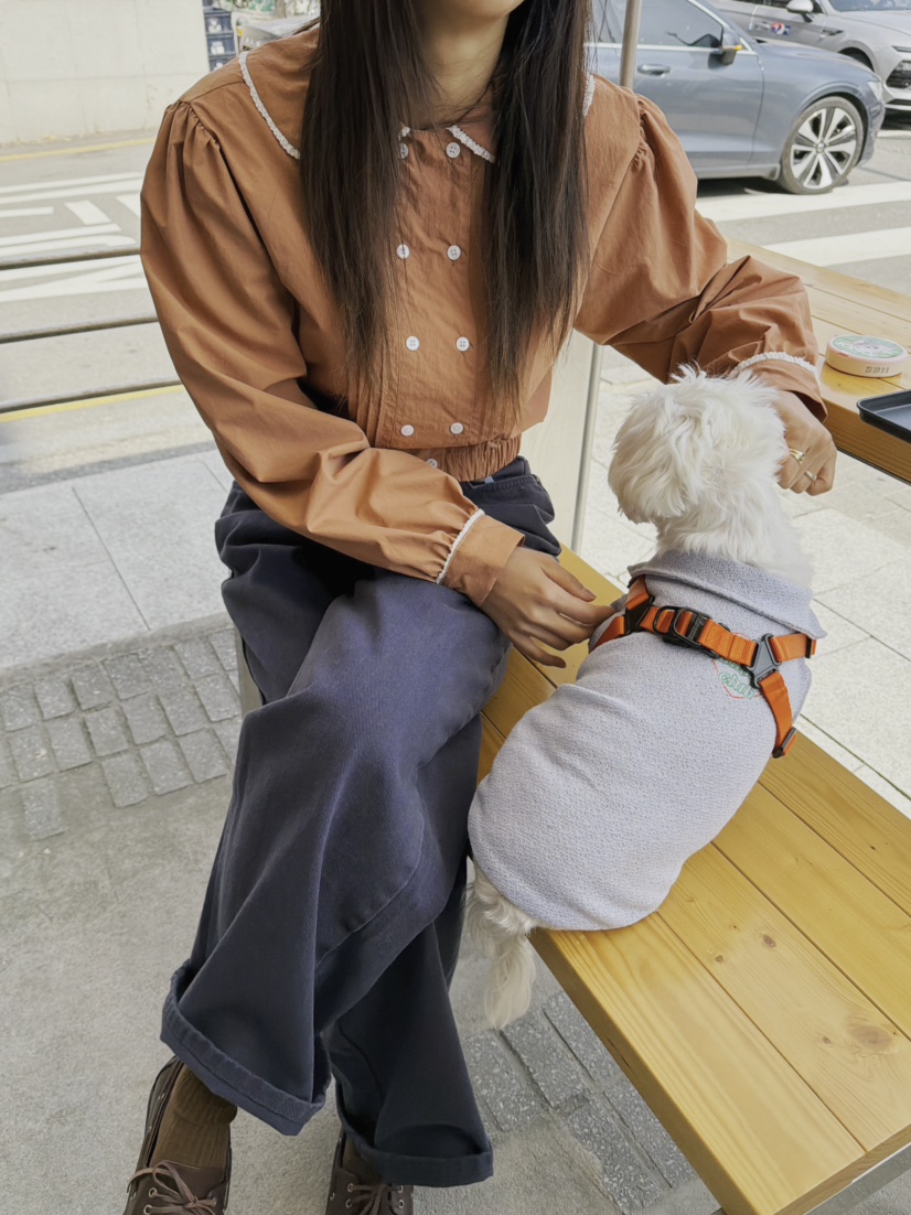 CAMEL-P韓國代購女士新品熱賣襯衫蕾絲衫Came_l 家襯衫/蕾絲衫