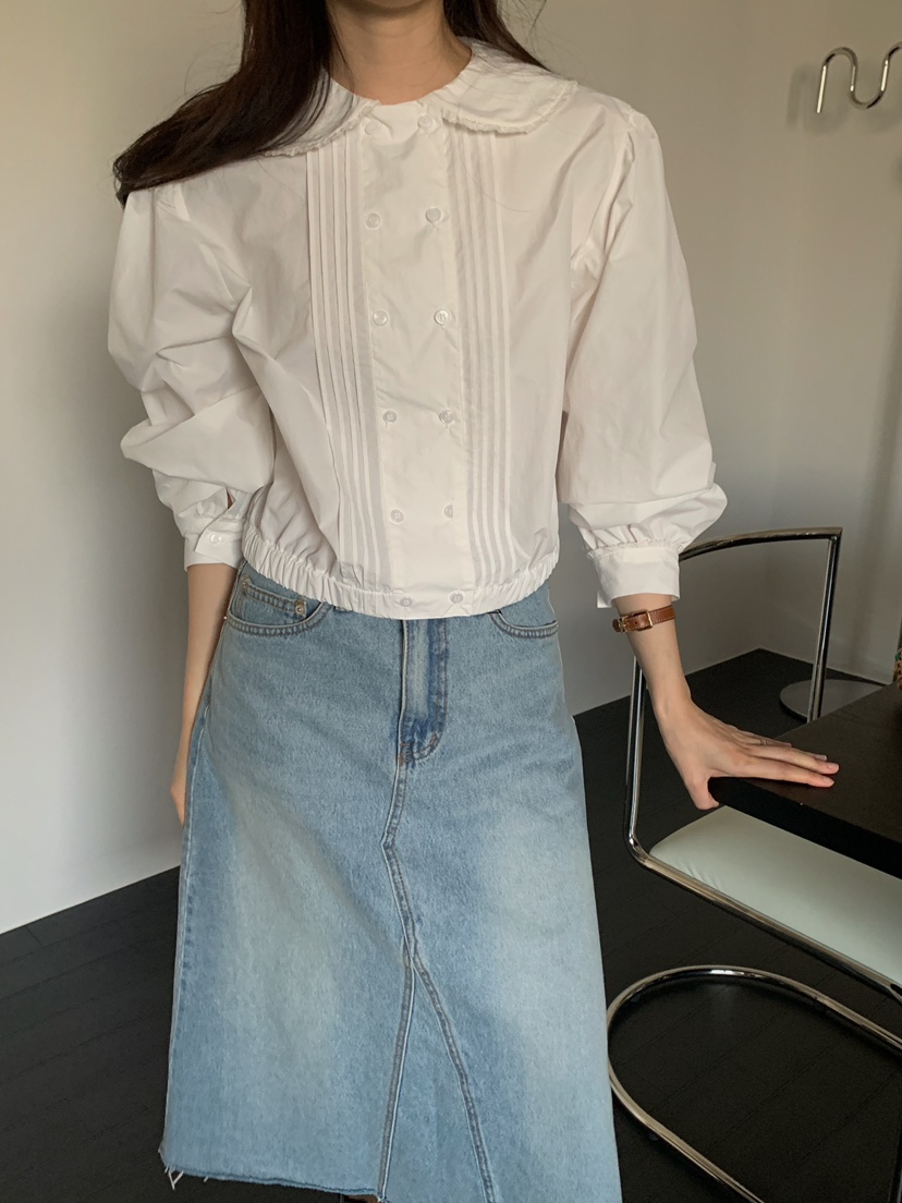 CAMEL-P韓國代購女士新品熱賣襯衫蕾絲衫Came_l 家襯衫/蕾絲衫