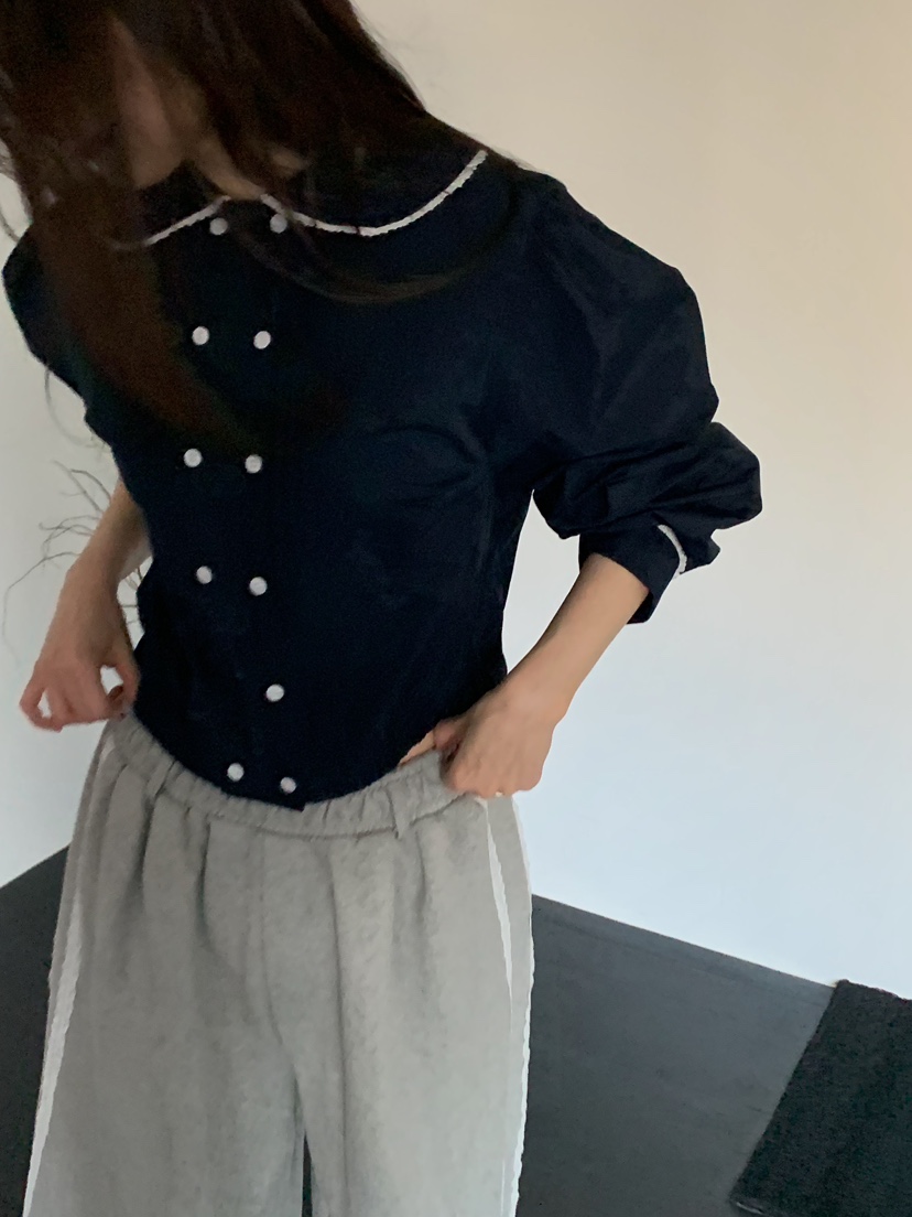 CAMEL-P韓國代購女士新品熱賣襯衫蕾絲衫Came_l 家襯衫/蕾絲衫