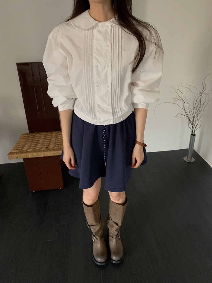 CAMEL-P韓國代購女士新品熱賣襯衫蕾絲衫Came_l 家襯衫/蕾絲衫