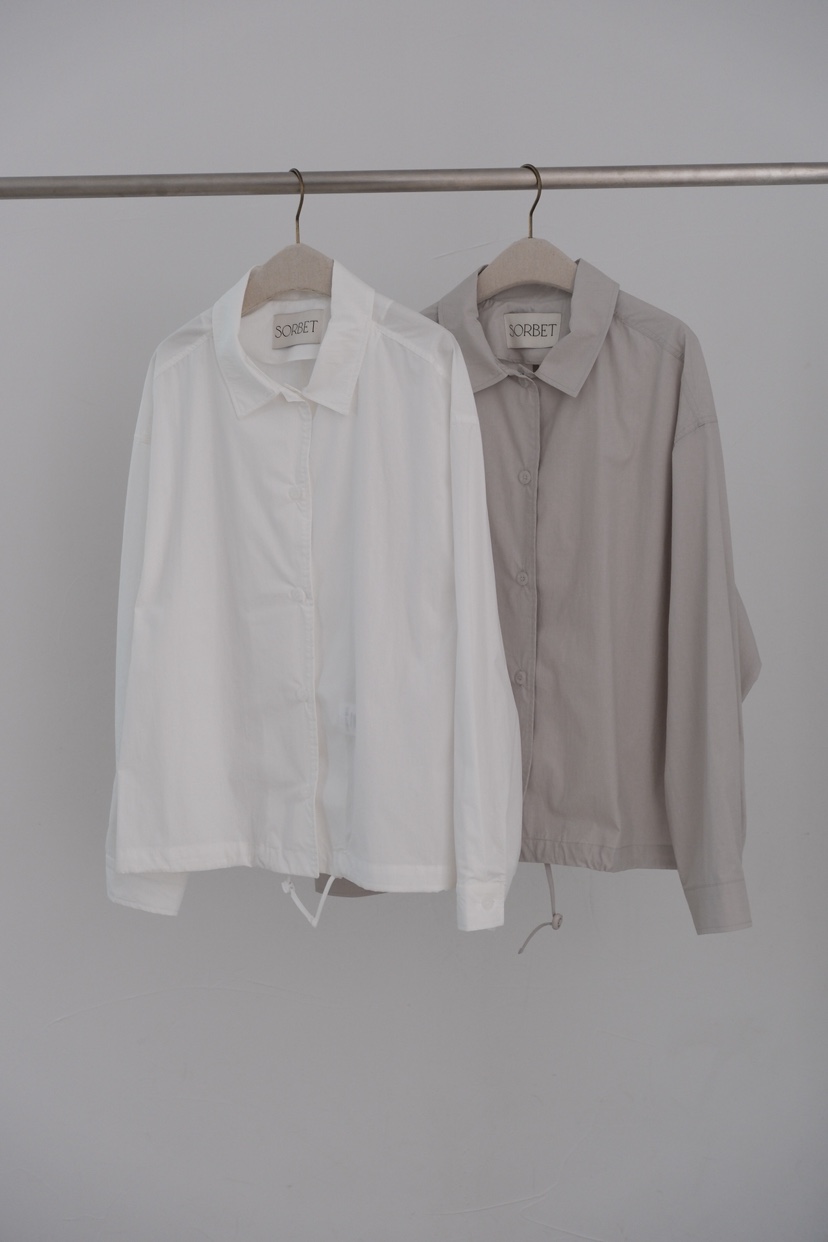 SORBET/FLAT WHITE韓國直郵女士新款時尚熱賣襯衫蕾絲衫SORBET/FLAT WHITE襯衫/蕾絲衫