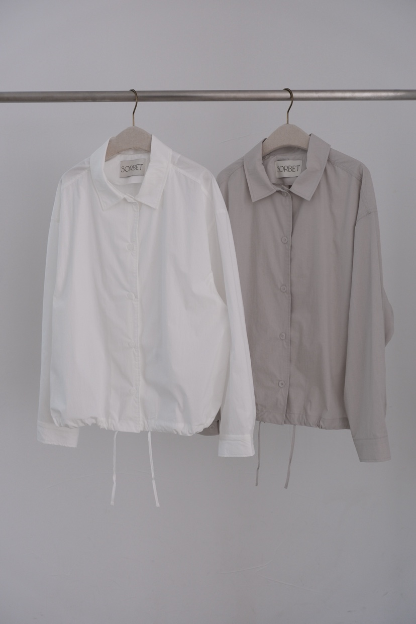 SORBET/FLAT WHITE韓國直郵女士新款時尚熱賣襯衫蕾絲衫SORBET/FLAT WHITE襯衫/蕾絲衫