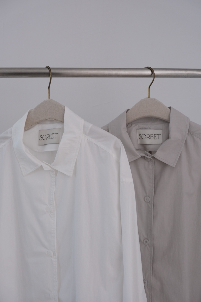 SORBET/FLAT WHITE韓國直郵女士新款時尚熱賣襯衫蕾絲衫SORBET/FLAT WHITE襯衫/蕾絲衫