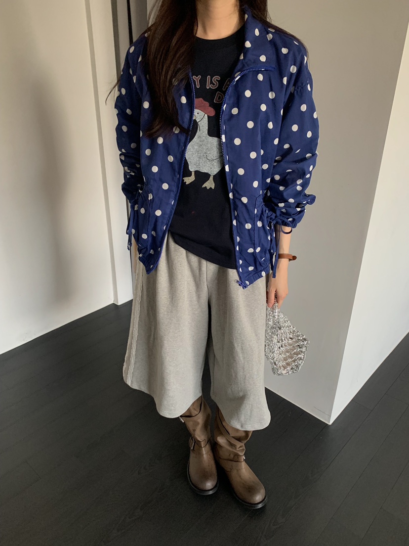 CAMEL-P韓國代購女裝新款人氣夾克褶皺Came_l 家夾克